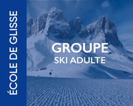 Groupe Lessons ski - Adult