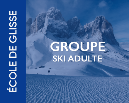 Groupe Lessons ski - Adult